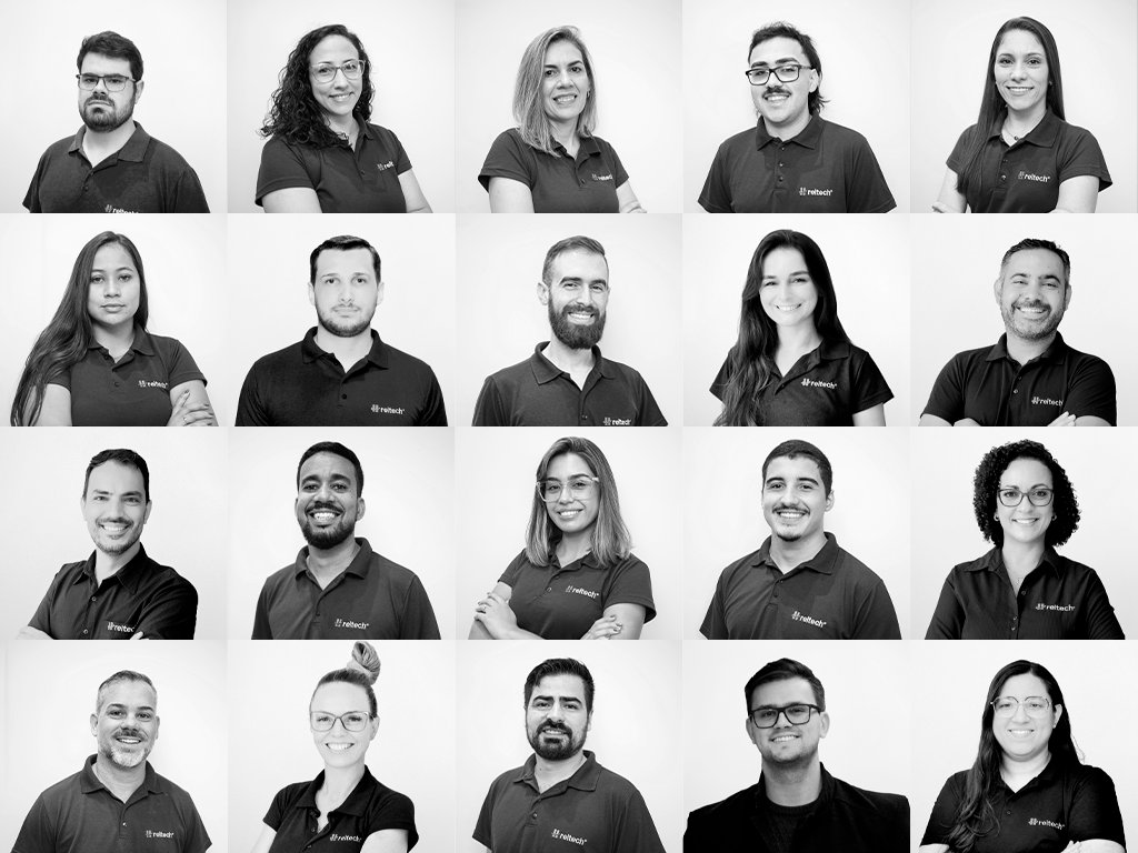 Retratos del equipo Reitech en 2025